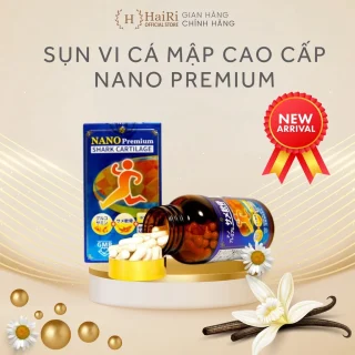 SỤN CÁ MẬP NANO Premium SHARK CARTILAGE 150 VIÊN-bia